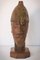 Hand Carved Wooden Head of a Soldier, Image 1