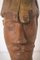 Hand Carved Wooden Head of a Soldier, Image 7