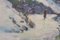 R. Marrera, Impressionistische Schneelandschaft, Mitte des 20. Jahrhunderts, Öl auf Papier, Gerahmt 9