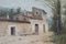 A. Piug, Landscape with Farmhouse and Wildflower Meadow, Late 19th or Early 20th Century, Spain, Image 3