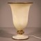 Alabaster und Bronze Lampe 9