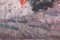 Josep Mas Pou, Mandelblüten Landschaft, Mitte 20. Jh., Öl auf Leinwand 8