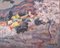 Josep Mas Pou, Mandelblüten Landschaft, Mitte 20. Jh., Öl auf Leinwand 1