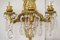 Bronze and Cut Glass Wall-Mounted Chandeliers, Set of 2 2