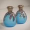 Enamelled Glass Perfume Bottles, Set of 2 3