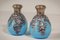 Enamelled Glass Perfume Bottles, Set of 2 2