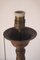 Oriental Style Patinated Brass Lamp Stand 7