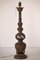 Oriental Style Patinated Brass Lamp Stand, Image 1
