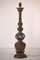 Oriental Style Patinated Brass Lamp Stand 9
