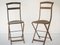 Antique French Folding Chairs, Set of 2 1