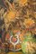 Bodegón con girasoles y jarra de mayólica, mediados del siglo XX, óleo sobre lienzo, Imagen 3