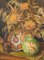 Bodegón con girasoles y jarra de mayólica, mediados del siglo XX, óleo sobre lienzo, Imagen 1