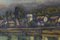Michel Adlen, Paesaggio di Chaufour, Francia, anni '20, olio su tela, con cornice, Immagine 3
