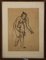 Life Drawings, Late 19th or Early 20th Century, Pencil & Ink on Paper, Set of 4, Image 12
