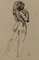 Life Drawings, Late 19th or Early 20th Century, Pencil & Ink on Paper, Set of 4 5