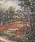 Marc, campo con árboles, óleo sobre lienzo, Imagen 1