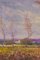 Impressionistische Landschaft, Mitte 20. Jh., Öl auf Karton 4