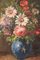 Enrique Koscaya (1901-1970), Flowers in a Vase, XX secolo, olio su tela, Immagine 3
