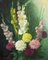 Radiant Flowers, Mid-20th Century, Oil on Canvas, Image 1