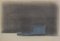 Paisaje minimalista en gris y azul, 1985, pastel y lápiz sobre papel, Imagen 1
