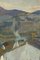 Paesaggio di montagna con villaggio, inizio XX secolo, olio su tela, Immagine 9