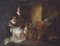 Scena domestica, XVIII secolo, olio su tavola, Immagine 1