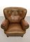 Vintage Danish Club Chair in Leather 10