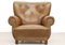 Club chair vintage in pelle, Danimarca, Immagine 2