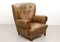 Club chair vintage in pelle, Danimarca, Immagine 4