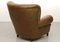 Fauteuil Club Vintage en Cuir, Danemark 7