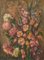 Bodegón con flores, principios del siglo XX, óleo sobre lienzo, enmarcado, Imagen 1