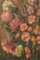 Bodegón con flores, principios del siglo XX, óleo sobre lienzo, enmarcado, Imagen 3