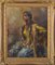 Chica romaní, mediados del siglo XX, óleo sobre lienzo, enmarcado, Imagen 2