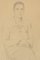 Etude d'un Jeune Homme, 1938, Crayon sur Papier 3