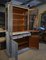 2-Piece Display Bookcase in Patinated Gray Solid Mahogany from Meuble Ideal Confort, 1963 17