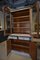2-Piece Display Bookcase in Patinated Gray Solid Mahogany from Meuble Ideal Confort, 1963 5