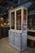 2-Piece Display Bookcase in Patinated Gray Solid Mahogany from Meuble Ideal Confort, 1963 16