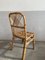 Mid-Century Modern Italian Bamboo Table & Chairs, 1970s, Set of 3 16