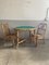 Mid-Century Modern Italian Bamboo Table & Chairs, 1970s, Set of 3, Image 4