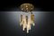 Lampadario tubolare rotondo, LED e vetro di Murano di VGnewtrend, Immagine 4