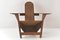 Skulpturaler Sessel aus Eiche, Deutschland oder Tschechien, 1920er 14