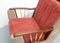 Armchair in Beige & Red, 1950s 6