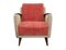 Armchair in Beige & Red, 1950s, Image 11