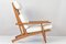 GE 375 Armchairs by Hans J. Wegner for Getama, Denmark, 1969, Set of 2, Image 1