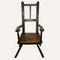 Antique Dutch Primitive Handmade Brutalist Chair, 19th Century, Image 1