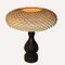 Brutalist Table Lamp with Mushroom Shade by Temde, Switzerland, 1960s 4