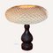 Brutalist Table Lamp with Mushroom Shade by Temde, Switzerland, 1960s 9