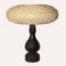 Brutalist Table Lamp with Mushroom Shade by Temde, Switzerland, 1960s 5