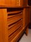 Credenza alta Mid-Century in teak, Danimarca, Immagine 4