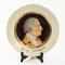 Miniaturporträt von George Washington in Fayence 1